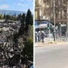 Επεισόδια και οδομαχίες σε Αθήνα και Θεσσαλονίκη – Χρήση χημικών και μολότοφ στις πορείες για τα Τέμπη