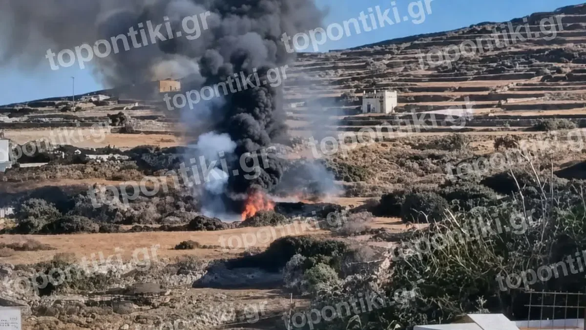 Έρευνα σε πλήρη εξέλιξη στη Σίφνο για τα αίτια της συντριβής του ελικοπτέρου