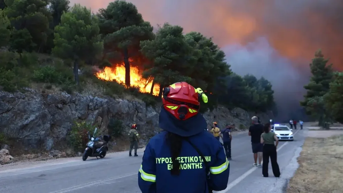 Ολονύκτιες επιχειρήσεις κατάσβεσης σε Αττικοβοιωτία και Σκάλωμα Φωκίδας