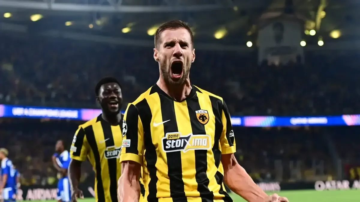 Η ΑΕΚ προηγείται με 3-0 της Λέφσκι Σόφιας στο πρώτο ημίχρονο, με τον Βάργκα να σκοράρει και «τρέλα» στην Allwyn Arena