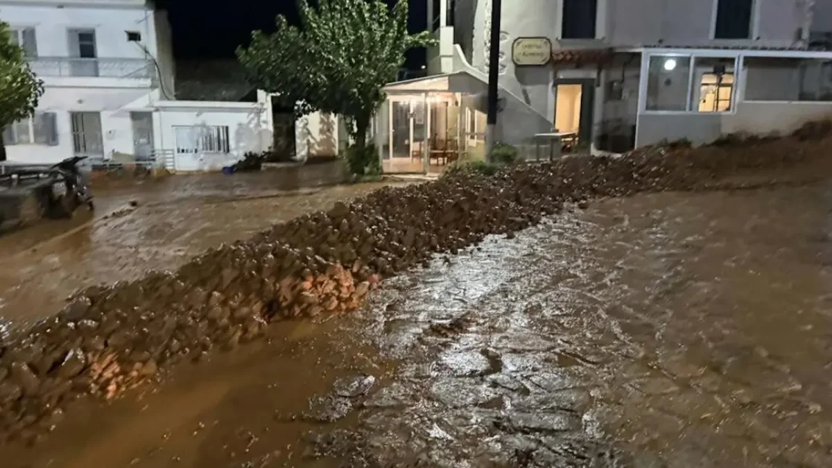 Η κακοκαιρία επιμένει στην Κρήτη: Δύσκολη νύχτα με πλημμύρες και ζημιές
