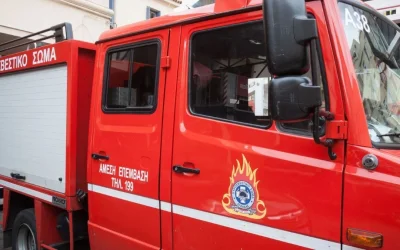 Κρήτη: Μεγάλη φωτιά τώρα στον Καρτερό