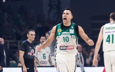 Πρωταθλητής Ελλάδας για 41η φορά ο Παναθηναϊκός – Νίκησε με 87-82 τον Ολυμπιακό και έκανε το 3-2 από 0-2