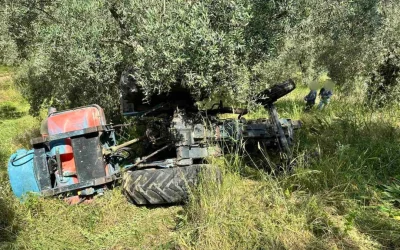 Τραγωδία στο Αγρίνιο: Νεκρός 66χρονος που καταπλακώθηκε από το τρακτέρ του
