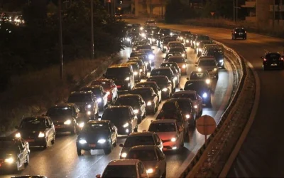 Κίνηση τώρα: Αυξημένη η κυκλοφορία στην Αθηνών – Κορίνθου – Σοβαρά προβλήματα στο ρεύμα προς Αθήνα