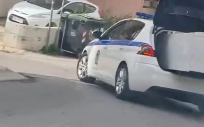 Σάλος με βίντεο περιπολικού που μεταφέρει ψυγείο στο Καματερό – Σε διαθεσιμότητα ο αστυνομικός