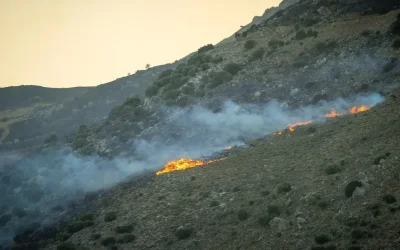 Εξαιρετικά επικίνδυνη η φωτιά στο Ρέθυμνο: Πολλά μέτωπα και θυελλώδεις άνεμοι