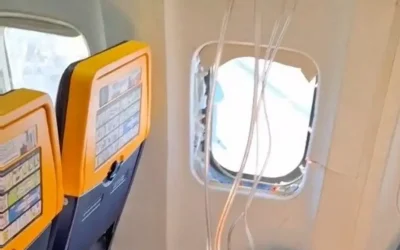 Θεσσαλονίκη: Τι συνέβη με το σπασμένο παράθυρο στο αεροπλάνο της Ryanair