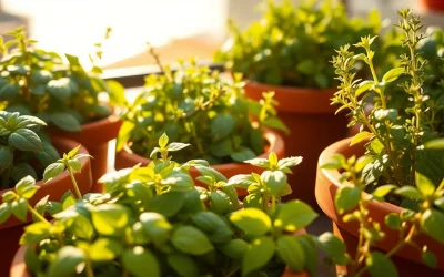 «Τα βότανα στη γλάστρα αντέχουν περισσότερο με πρωινό ήλιο παρά με μεσημεριανό καύσωνα», λέει γεωπόνος