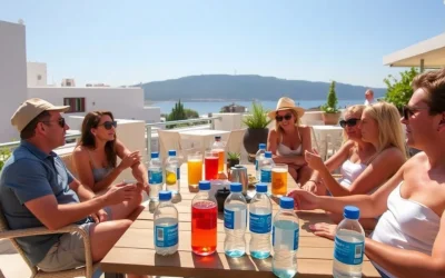 «Το αλκοόλ στη ζέστη αφυδατώνει πιο γρήγορα από το ίδιο ποτό τον χειμώνα», λέει διατροφολόγος