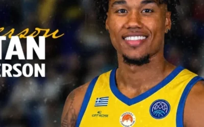 Το Περιστέρι Betsson ανακοίνωσε τον Τάιταν Άντερσον για την αγωνιστική περίοδο 2026-2027