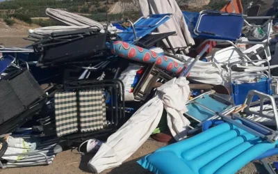 Χαλκιδική: Ο δήμος Πολυγύρου «απελευθέρωσε» την παραλία της Γερακινής από παράνομες ομπρέλες