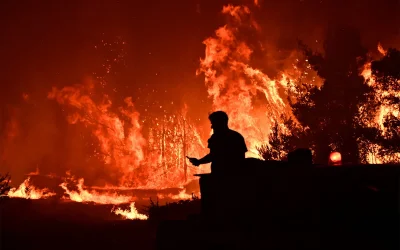 Δύο συλλήψεις για φωτιές σε Τρίκαλα και Κάρυστο