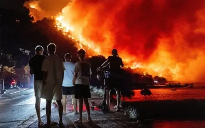 Ένας νεκρός από πυρκαγιά στις κροατικές ακτές της αδριατικής