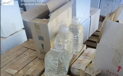Επιχείρηση ΑΑΔΕ και ΕΛ.ΑΣ. στην Κρήτη: Εντοπίστηκαν τόνοι λαθραίων ποτών και αέριο γέλιου