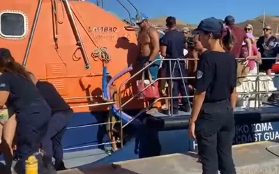 Φωτιά στη Λήμνο: Απομακρύνθηκαν 59 άτομα από την παραλία Θάνος, βελτιωμένη η εικόνα του μετώπου