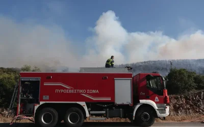 Πυρκαγιά σε χαμηλή βλάστηση στη Γιαννούλη Σουφλίου: Κινητοποίηση επίγειων και εναέριων δυνάμεων στον Έβρο