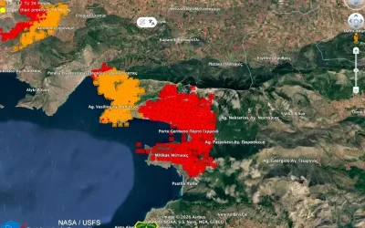 Ασύλληπτη καταστροφή στη Βοιωτία: Κάηκαν 40.000 με 50.000 στρέμματα