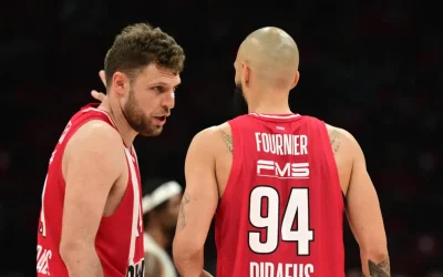 Η Euroleague αποθεώνει Βεζένκοφ και Φουρνιέ: «Μια σεζόν, δύο MVP»