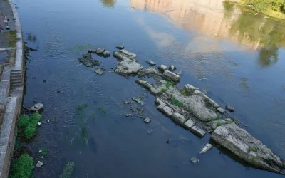 Η ξηρασία αποκάλυψε στον Τίβερη τη γέφυρα του Νέρωνα 2.000 ετών