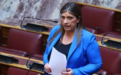 Η Ζωή Κωνσταντοπούλου στο πλευρό της Έλενας Ακρίτα για την αντιπροεδρία της Βουλής