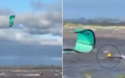Τραγικός θάνατος αθλητή κατά τη διάρκεια kitesurf στην Αργεντινή: Η σύντροφός του τον κατέγραφε