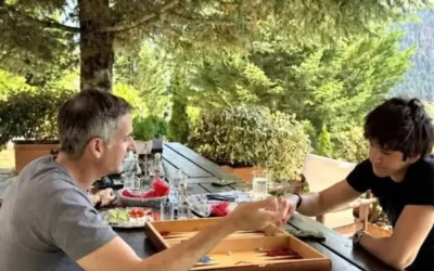 Κώστας Μπακογιάννης: Μια σπάνια οικογενειακή στιγμή με τον γιο του Παύλο