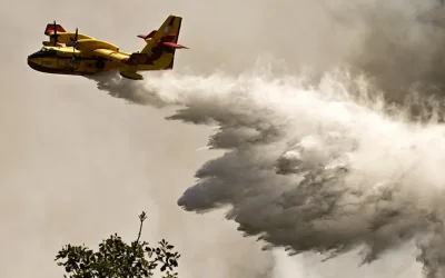 Μεγάλη κινητοποίηση στην Κω για τη φωτιά στο Πυλί, ενισχύσεις από τη Ρόδο