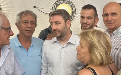 Νίκος Ανδρουλάκης: μήνυμα αλληλεγγύης από τη λέρο για τον δεκαπενταύγουστο
