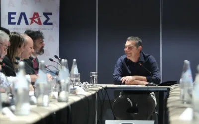 Ο Αλέξης Τσίπρας προσδιορίζει τον αντίπαλο και παρουσιάζει το όραμα της ΕΛΑΣ
