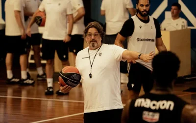 Ο Αριστοτέλης Μυστακίδης επισκέφθηκε τον ΠΑΟΚ στο Μέτσοβο