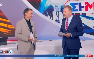 Ο Δημήτρης Οικονόμου καλωσόρισε τον Γιάννη Πιτταρά στο «Σήμερα» – Η γκρίνια για το πρωινό ξύπνημα και η φωτογραφία από τα παλιά