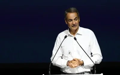 Ο Κυριάκος Μητσοτάκης από τη Θεσσαλονίκη για το μετρό και τον Κωνσταντέλια
