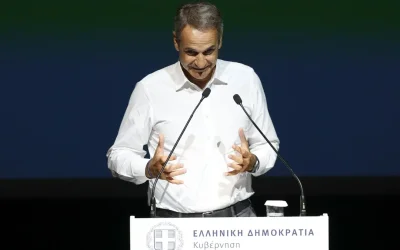 Ο Κυριάκος Μητσοτάκης στη Θεσσαλονίκη: Από το Μετρό στον «Ντέλια»