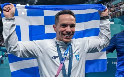 Ο Λευτέρης Πετρούνιας προκρίθηκε στον τελικό των κρίκων στο Ζάγκρεμπ