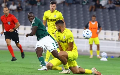 Ο Παναθηναϊκός προηγείται 2-0 της Χράντετς Κράλοβε με δύο γκολ του Τεττέη