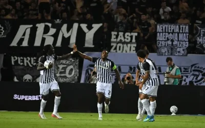 Ο ΠΑΟΚ έμεινε στο 1-1 με την Μπραν στην Τούμπα, όλα ανοιχτά για την πρόκριση