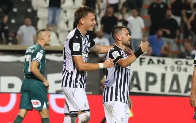 Ο ΠΑΟΚ επικράτησε του Λεβαδειακού με 4-0 στην πρεμιέρα της Super League