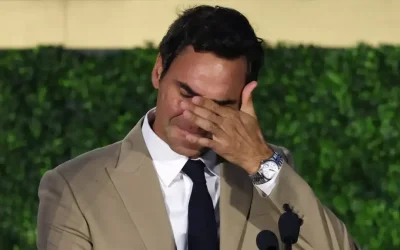Ο Ρότζερ Φέντερερ δάκρυσε στην τελετή για την είσοδό του στο Hall of Fame του τένις