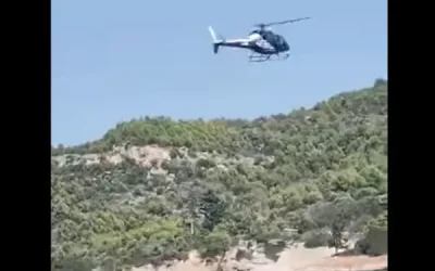 Προσγείωση ελικοπτέρου στις Σπέτσες: Έρευνα για τους χειριστές και ευρήματα