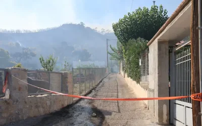 Τραγωδία στη Σαλαμίνα: Ηλικιωμένο ζευγάρι έχασε τη ζωή του από τη φωτιά στα Περιστέρια