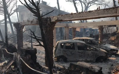 Τραγωδία στη Σαλαμίνα: Ηλικιωμένο ζευγάρι έχασε τη ζωή του στις φλόγες, ενώ το σπίτι τους σώθηκε