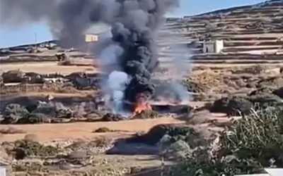 Τραγωδία στη Σίφνο: Τρεις νεκροί από τη συντριβή ιδιωτικού ελικοπτέρου