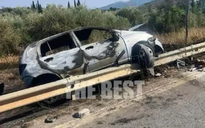 Τραγωδία στην Κάτω Αχαΐα: 46χρονη μητέρα η γυναίκα που απανθρακώθηκε στο τροχαίο