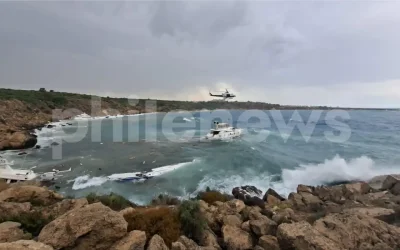 Τραγωδία στην Κύπρο: Ένας νεκρός από τη βύθιση σκαφών στο Κάβο Γκρέκο