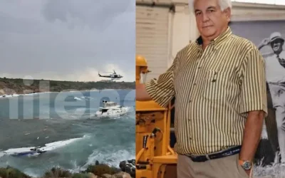 Τραγωδία στο Κάβο Γκρέκο: Νεκρός ο επιχειρηματίας Ντίμης Μαυρόπουλος από τη σφοδρή κακοκαιρία