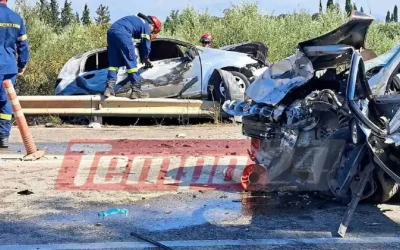 Τροχαίο δυστύχημα στην Κάτω Αχαΐα: Απανθρακώθηκε 25χρονη μετά από μετωπική σύγκρουση