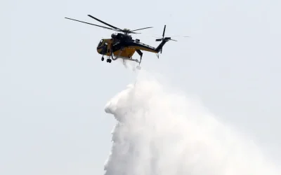 Φωτιά σε δασική έκταση στην Κρανιά Ελασσόνας: Κινητοποίηση επίγειων και εναέριων δυνάμεων