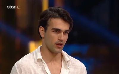 GNTM 2026: Ο Χρύσανθος που μοιάζει με Μάρλον Μπράντο και το φλερτ με τη Μαγγίρα