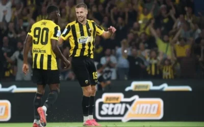 Η ΑΕΚ συνέτριψε τον Άρη με 5-0 πριν την πρεμιέρα στο Champions League